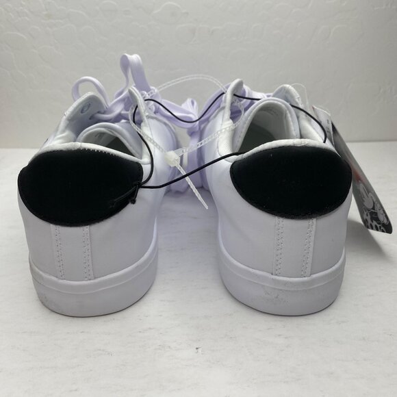 Disney Womens Minnie Mickey Mouse Sneakers Shoes Heart White Black Size 10 - Picture 6 of 9